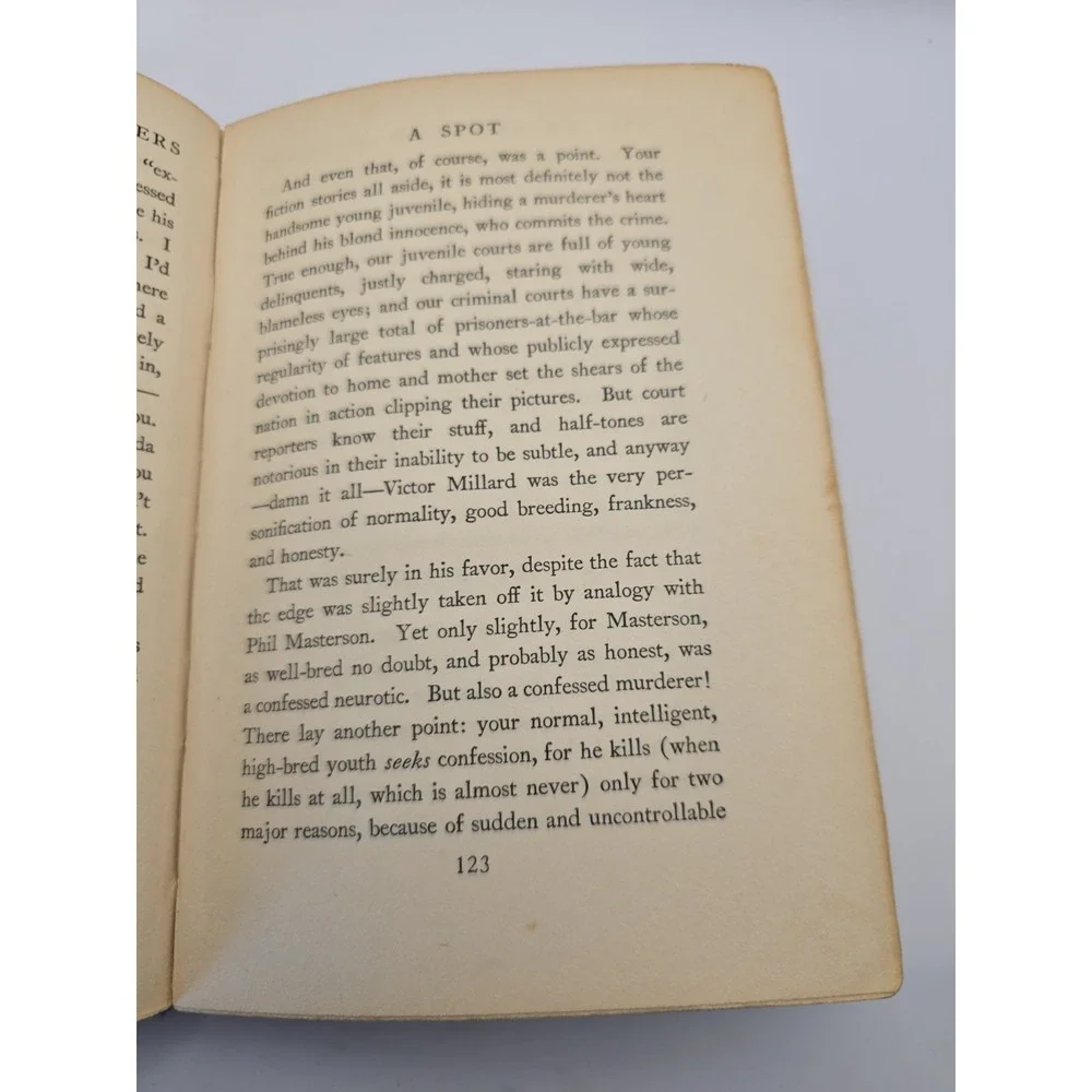 HTF_The Wailing Rock Murders_Clifford‎ Orr_Hardcover_1932_1st Edition_Good